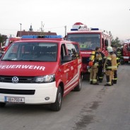 Brand- und Räumungsübung in Hartkirchen
